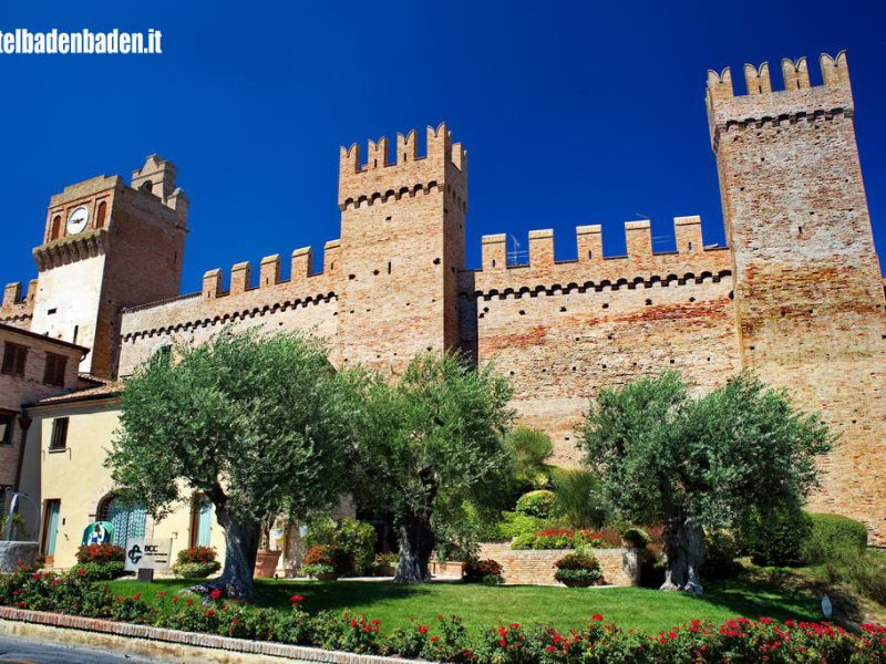 Bild im Beitrag mit dem Titel „Gradara, Schloss und Burg der Malatesta"