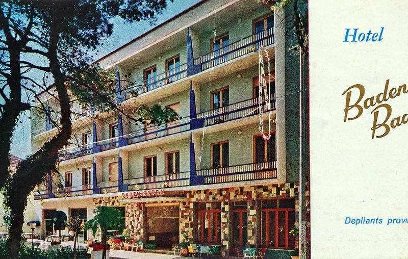 Image attached to the post titled "Historic postcards of Riccione"