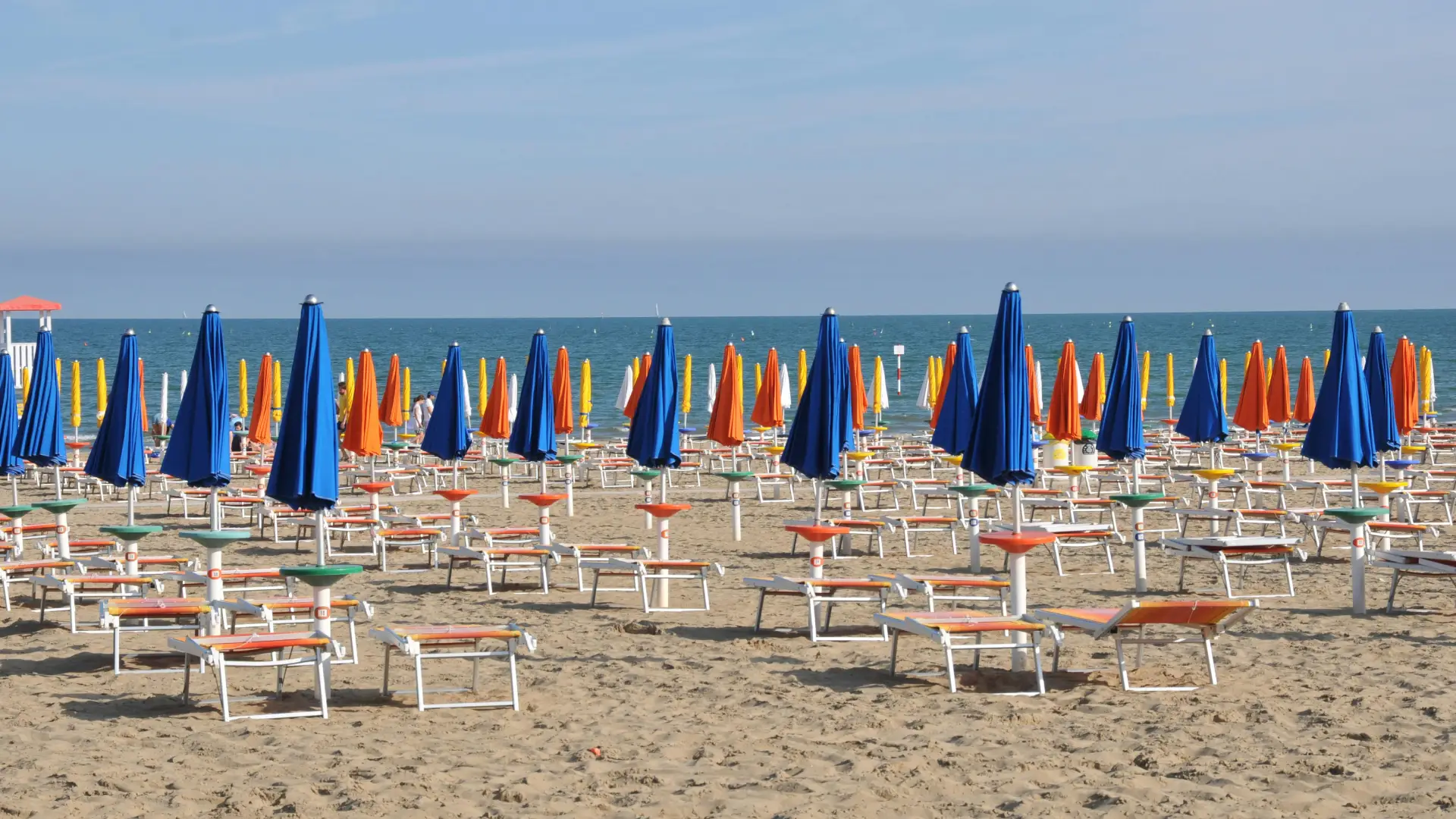 Riccione beach